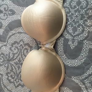 Strapless bra